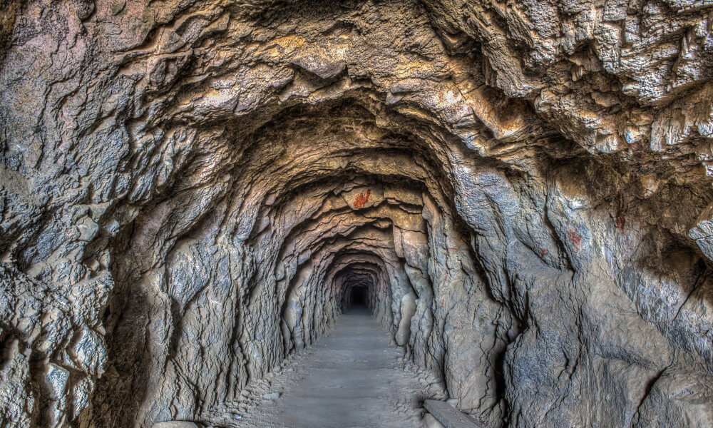 William “Burro” Schmidt dug a half-mile long tunnel single-handedly in the remote Mojave Desert.