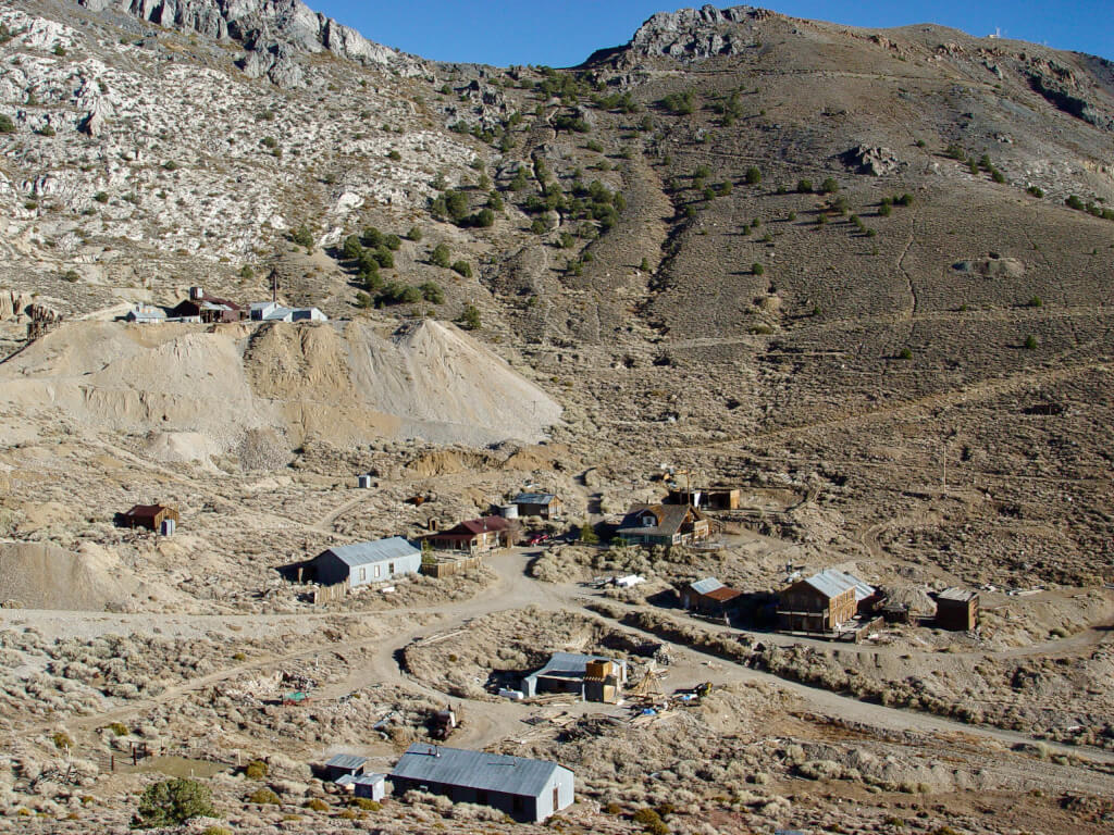 Cerro Gordo ghost town