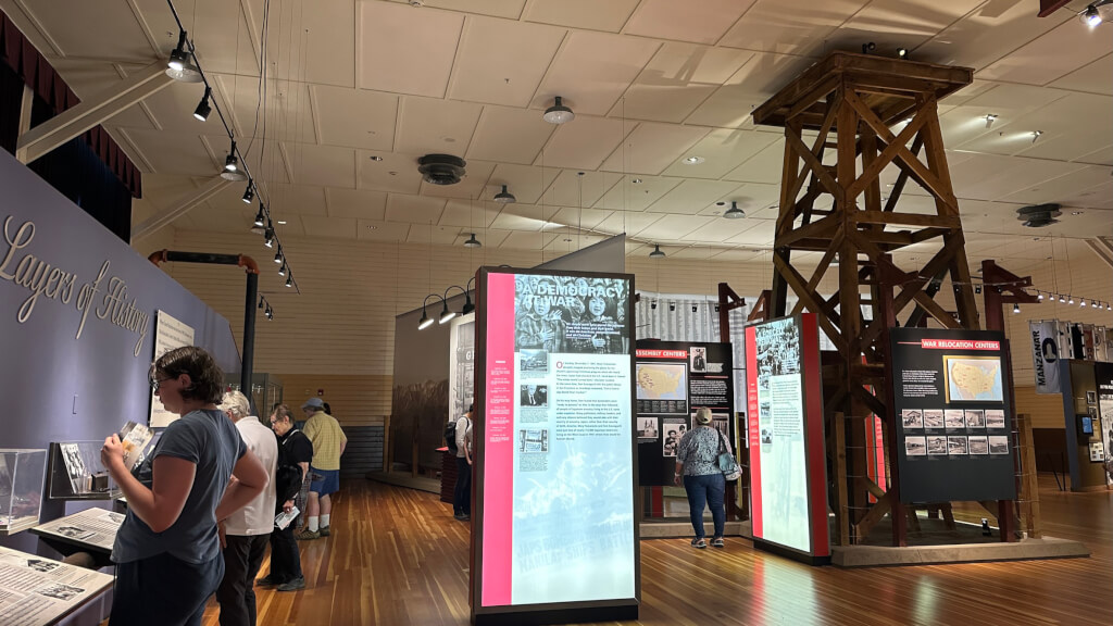 Manzanar National Historic Site interpretive center.