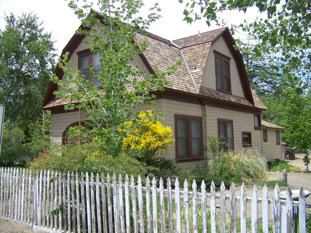 Home of Mary Austin in Independence. Photo: Jim Heaphy